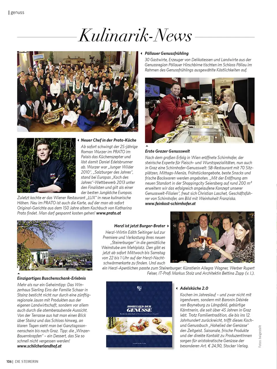 Herzl Kulinarik-News Steirerin 2013